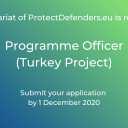 The secretariat of ProtectDefenders.eu