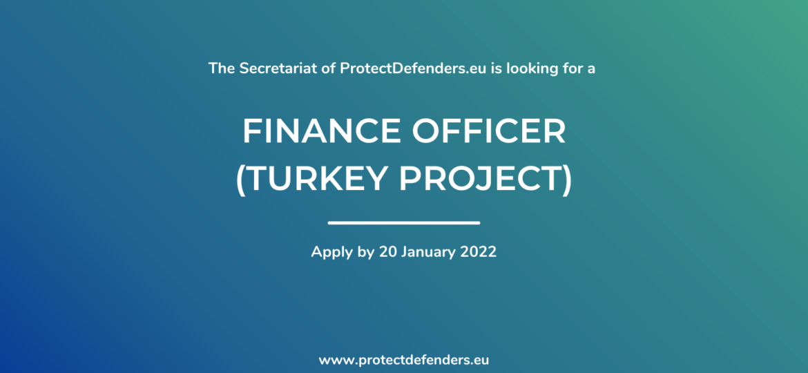 The Secretariat of ProtectDefenders.eu is looking for a