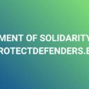 Statement of Solidarity from ProtectDefenders.eu
